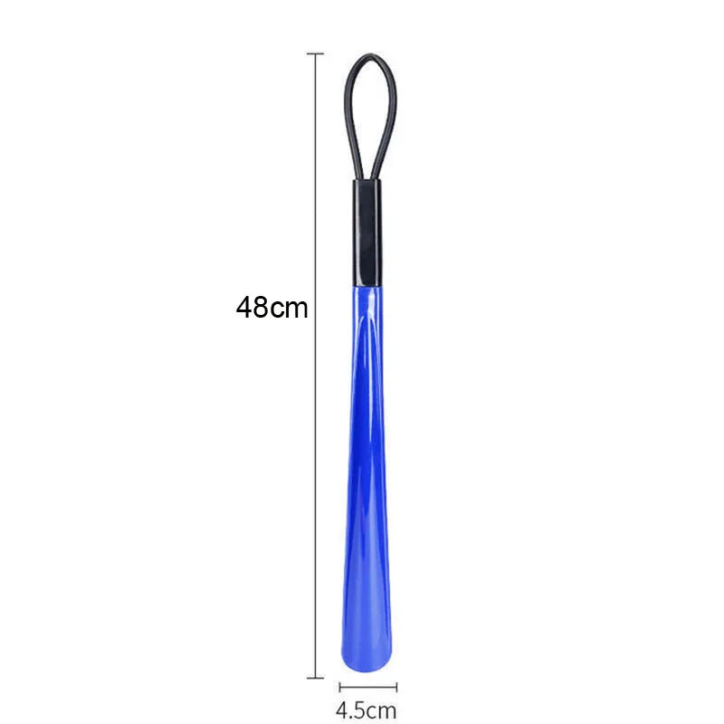 43cm Long Handle Shoe Horn – Flexible Plastic Shoehorn with Comfort Grip