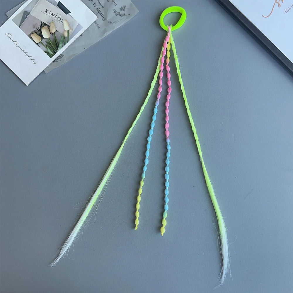 Girls Braided Ponytail Headband – Hair Band Accessory for Kids