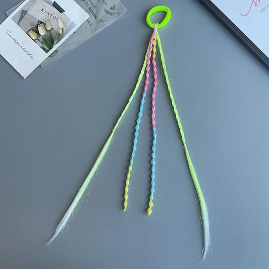 Girls Braided Ponytail Headband – Hair Band Accessory for Kids
