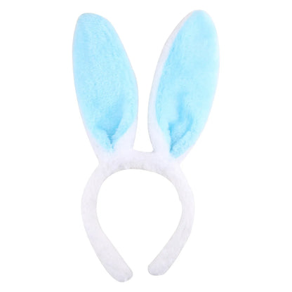 Plush Rabbit Ear Headband for Kids, Cute Bunny Animal Hair Accessory