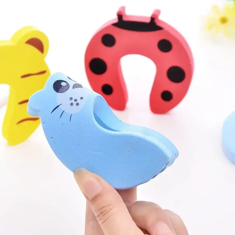 Baby Safety Door Stopper – Anti-Pinch Finger Protector and Child Door Lock 2/5pcs