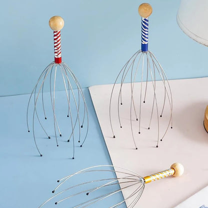 Octopus Head Massager – Stainless Steel Scalp Massager & Head Scratcher