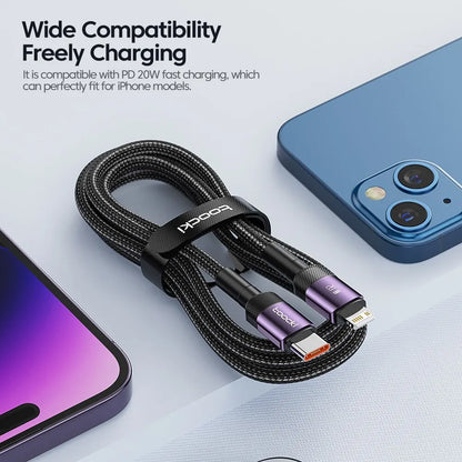 USB-C to Lightning Cable – 27W PD Fast Charging & Data Cable for iPhone