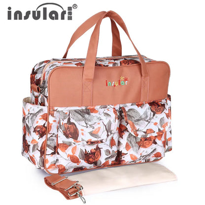 Waterproof Diaper Bag for Baby – Large Capacity Multifunctional Travel and Stroller Bag