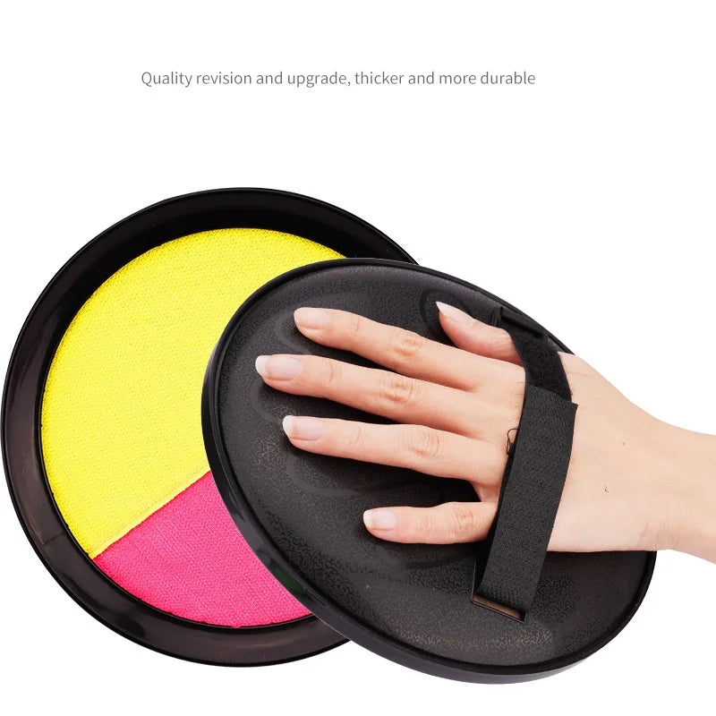 Kids Suction Cup Ball and Sticky Paddle Set – Throwing and Catching Game