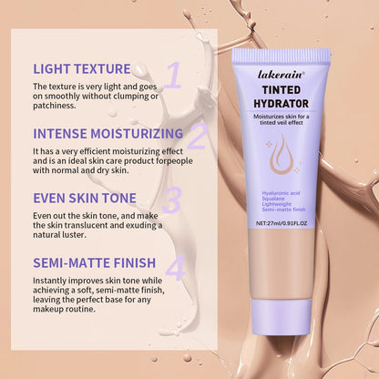 Lakerain Tinted Hydrator – Buildable Coverage & Semi-Matte Finish