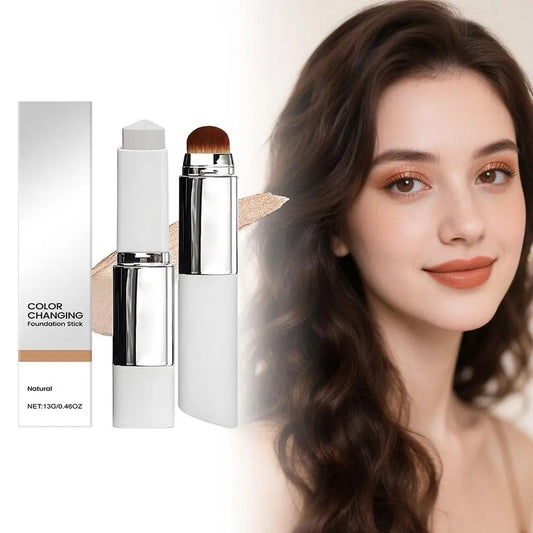 2-in-1 Colour Changing Foundation Stick – Lightweight & Moisturising for All Skin Types