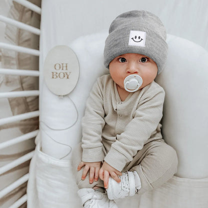1-6 Year Kids Crochet Beanie Hat – Warm Autumn Winter Cap for Newborns and Toddlers