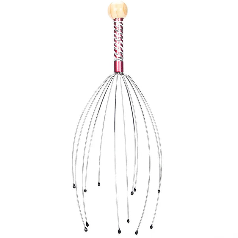 Octopus Head Massager – Stainless Steel Scalp Massager & Head Scratcher