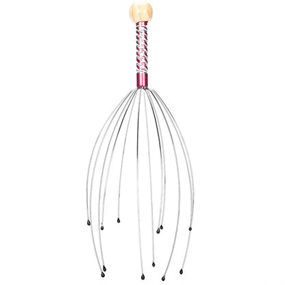 Octopus Head Massager – Stainless Steel Scalp Massager & Head Scratcher