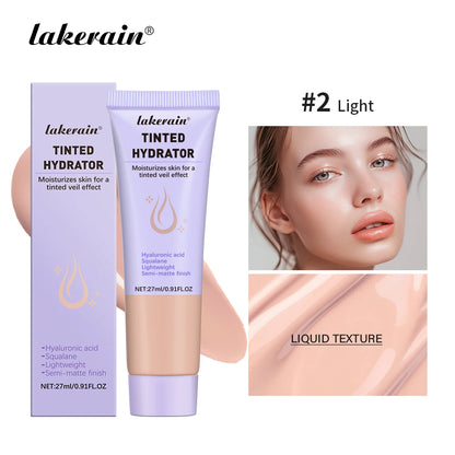 Lakerain Tinted Hydrator – Buildable Coverage & Semi-Matte Finish