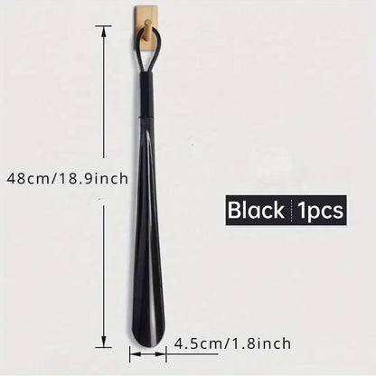 43cm Long Handle Shoe Horn – Flexible Plastic Shoehorn with Comfort Grip