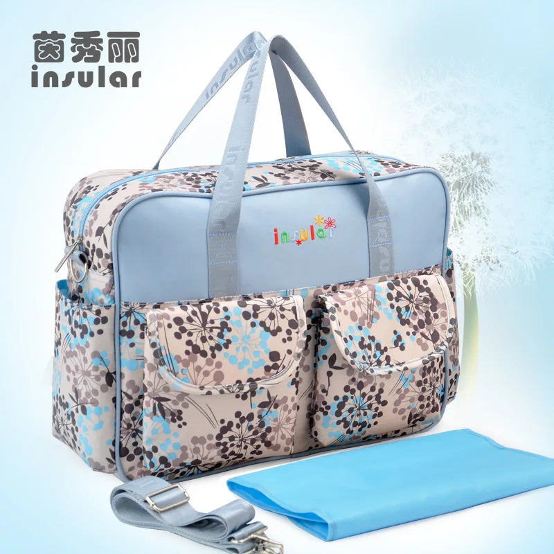 Waterproof Diaper Bag for Baby – Large Capacity Multifunctional Travel and Stroller Bag