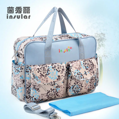 Waterproof Diaper Bag for Baby – Large Capacity Multifunctional Travel and Stroller Bag