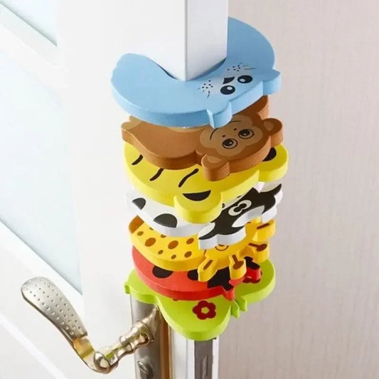 Baby Safety Door Stopper – Anti-Pinch Finger Protector and Child Door Lock 2/5pcs