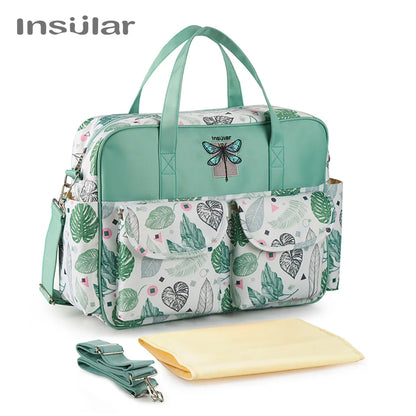Waterproof Diaper Bag for Baby – Large Capacity Multifunctional Travel and Stroller Bag