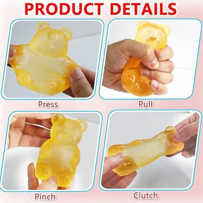 NEEDOH Soft Gummy Bear Fidget Toy – TPR Squishy Sensory Squeeze Toy