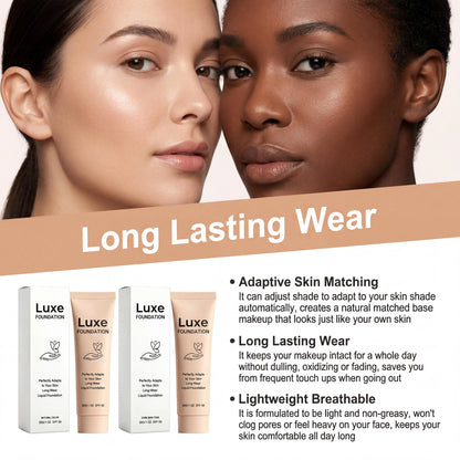 SPF50 Colour Changing Foundation – Self-Adjusting Skin Tone & Flawless Coverage