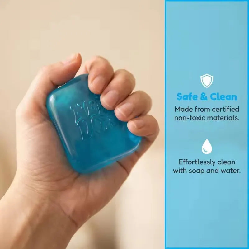 Schylling NeeDoh Nice Cube Sensory Toy – Soft Squishy Fidget Cube for Kids