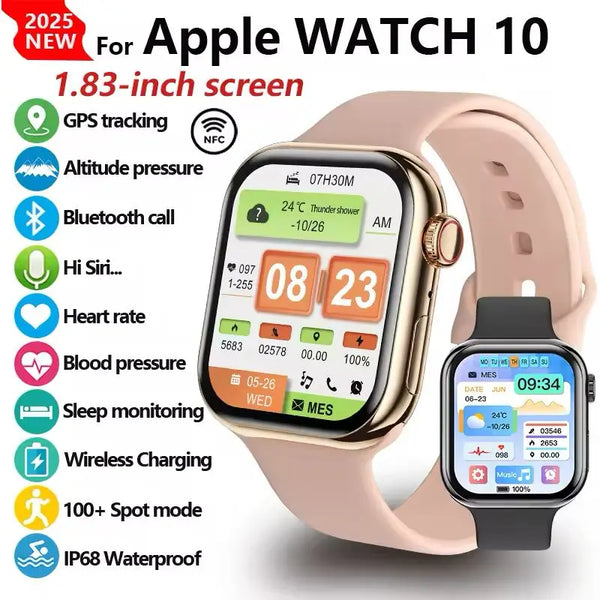 Series 10 GPS Smartwatch – Bluetooth Calling, Music, Video, NFC and Waterproof Design