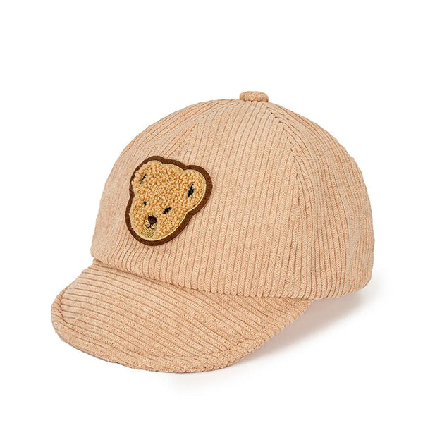 Baby Bear Baseball Cap – Soft Brim Windproof Hat for Boys and Girls