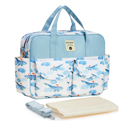 Waterproof Diaper Bag for Baby – Large Capacity Multifunctional Travel and Stroller Bag