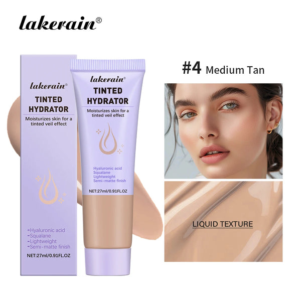 Lakerain Tinted Hydrator – Buildable Coverage & Semi-Matte Finish