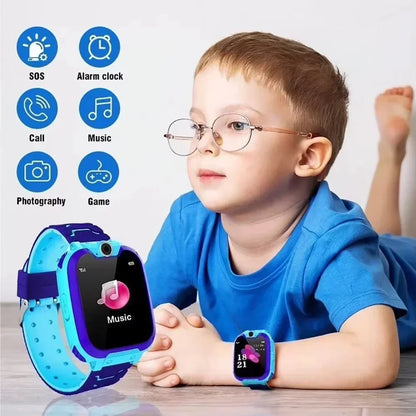 Lenovo Kids 5G GPS Smart Watch – SIM Card, SOS Call, Camera and Waterproof Design
