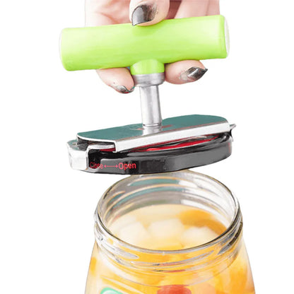 Stainless Steel Multi-Use Jar Opener – Adjustable Bottle Cap & Can Lid Opener