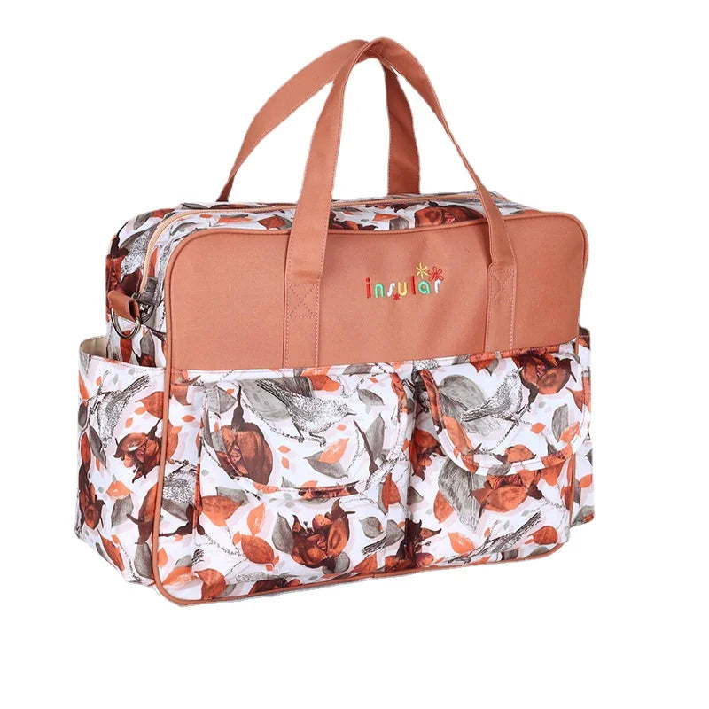 Waterproof Diaper Bag for Baby – Large Capacity Multifunctional Travel and Stroller Bag