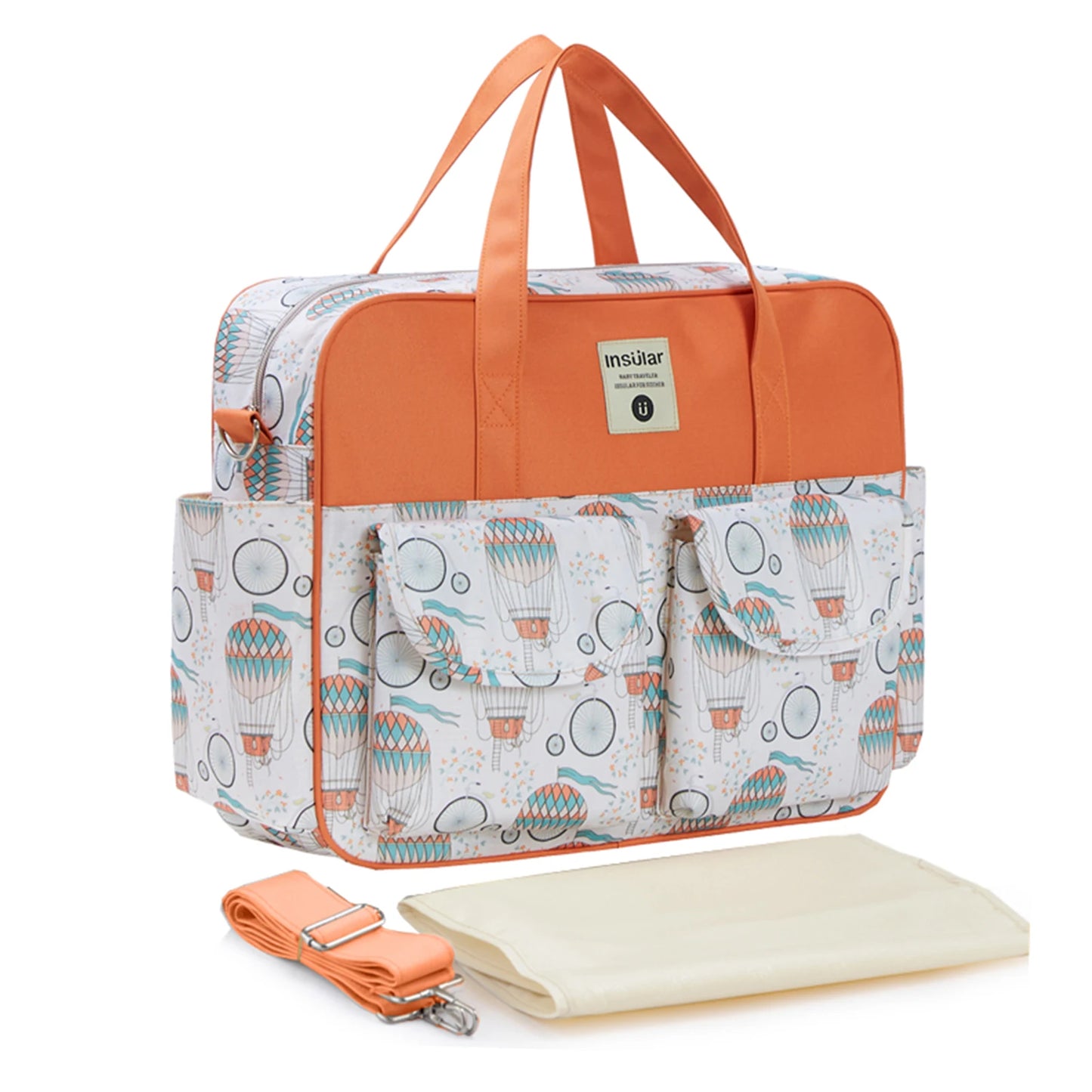 Waterproof Diaper Bag for Baby – Large Capacity Multifunctional Travel and Stroller Bag