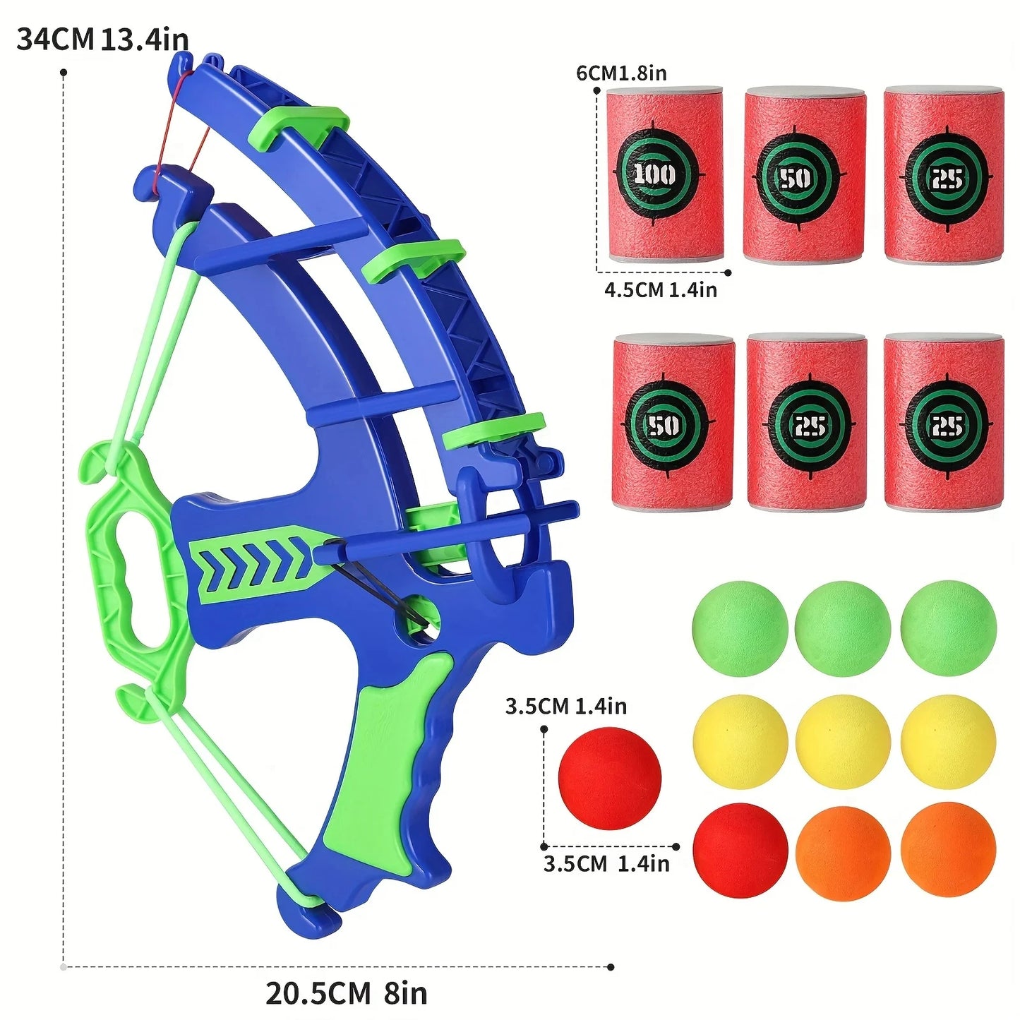 Soft Foam Target Game for Kids – Educational Outdoor Target Practice Toy
