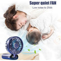 Portable Mini Air Cooler Fan – Rechargeable with Battery Display & Phone Holder