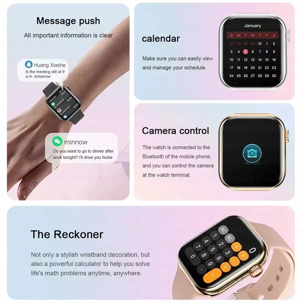 Series 10 GPS Smartwatch – Bluetooth Calling, Music, Video, NFC and Waterproof Design