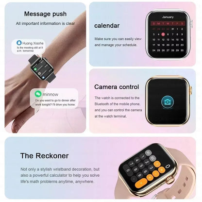Series 10 GPS Smartwatch – Bluetooth Calling, Music, Video, NFC and Waterproof Design