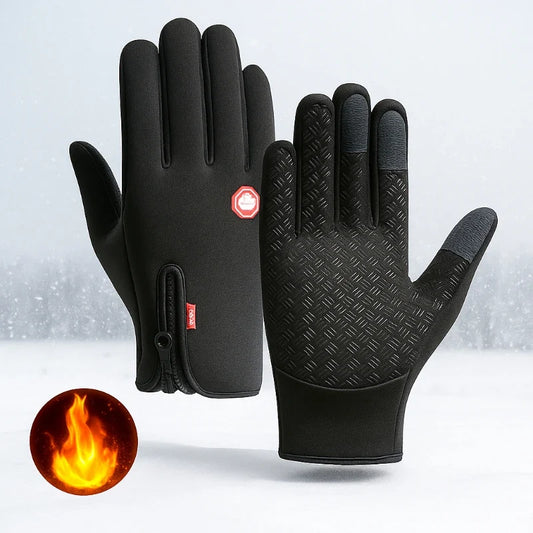 Winter Cycling Gloves – Touchscreen Waterproof Thermal Non-Slip