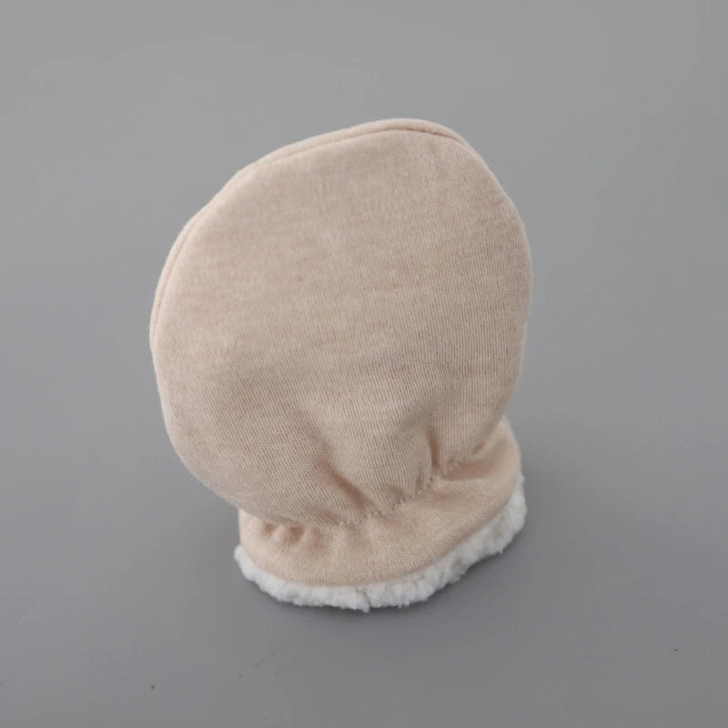 Newborn Baby Mittens Cotton Anti-Scratch Gloves Winter Infant Hand Protection