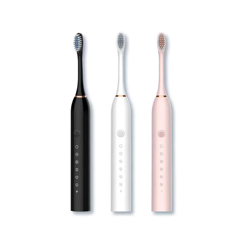 Sonic Electric Toothbrush for Adults – USB Rechargeable IPX7 Waterproof Toothbrush with 6 Cleaning Modes