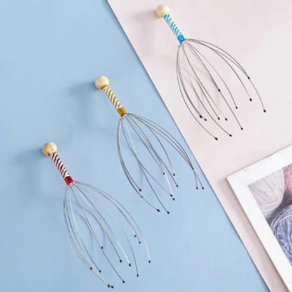 Octopus Head Massager – Stainless Steel Scalp Massager & Head Scratcher