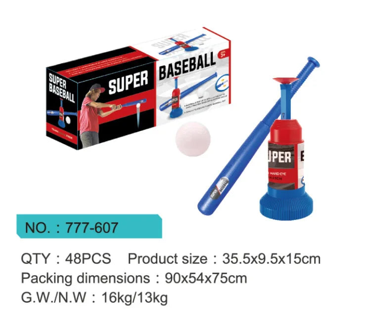Kids Baseball Pitching Machine Toy Set – Automatic Ball Launcher for Outdoor Play