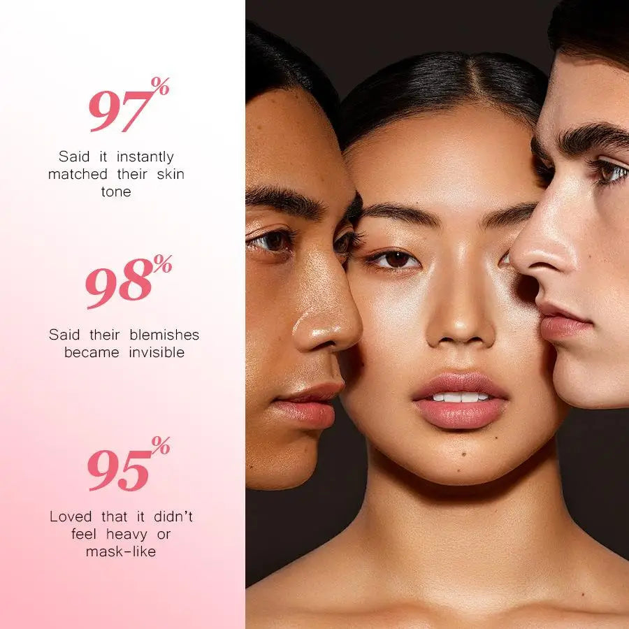 SMOOCHE 30ml Colour Changing Foundation – Self-Adjusting Flawless Natural Finish