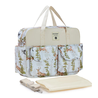 Waterproof Diaper Bag for Baby – Large Capacity Multifunctional Travel and Stroller Bag