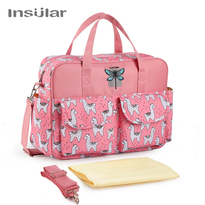 Waterproof Diaper Bag for Baby – Large Capacity Multifunctional Travel and Stroller Bag