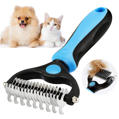 Brosse de toilettage professionnelle pour animaux de compagnie, peigne pour chien, coupe-nœuds, brosses pour chiot et chat, fournitures de toilettage pour chiens et chats.