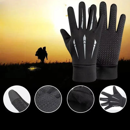 DIZETION Winter Ski Gloves – Thermal Warm Touchscreen Liners