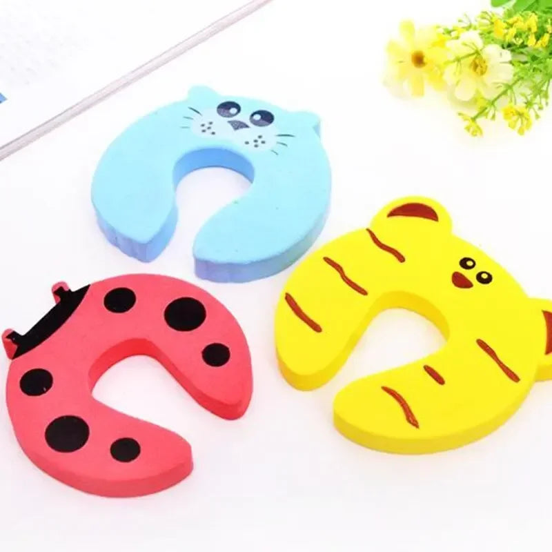 Baby Safety Door Stopper – Anti-Pinch Finger Protector and Child Door Lock 2/5pcs