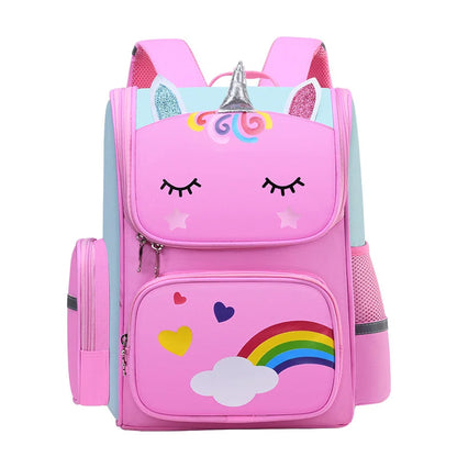Unicorn Backpack for Girls – Waterproof Rainbow School Bag for Kids and Teens