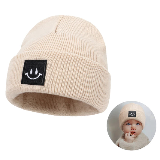 1-6 Year Kids Crochet Beanie Hat – Warm Autumn Winter Cap for Newborns and Toddlers