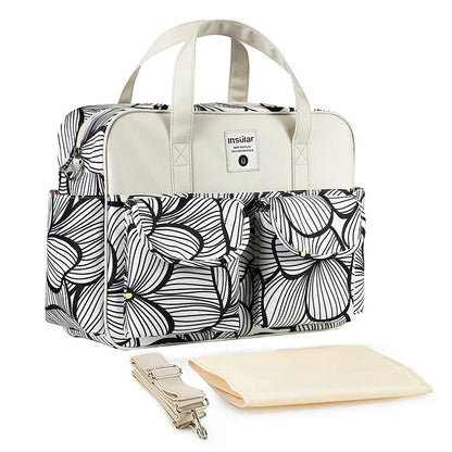 Waterproof Diaper Bag for Baby – Large Capacity Multifunctional Travel and Stroller Bag
