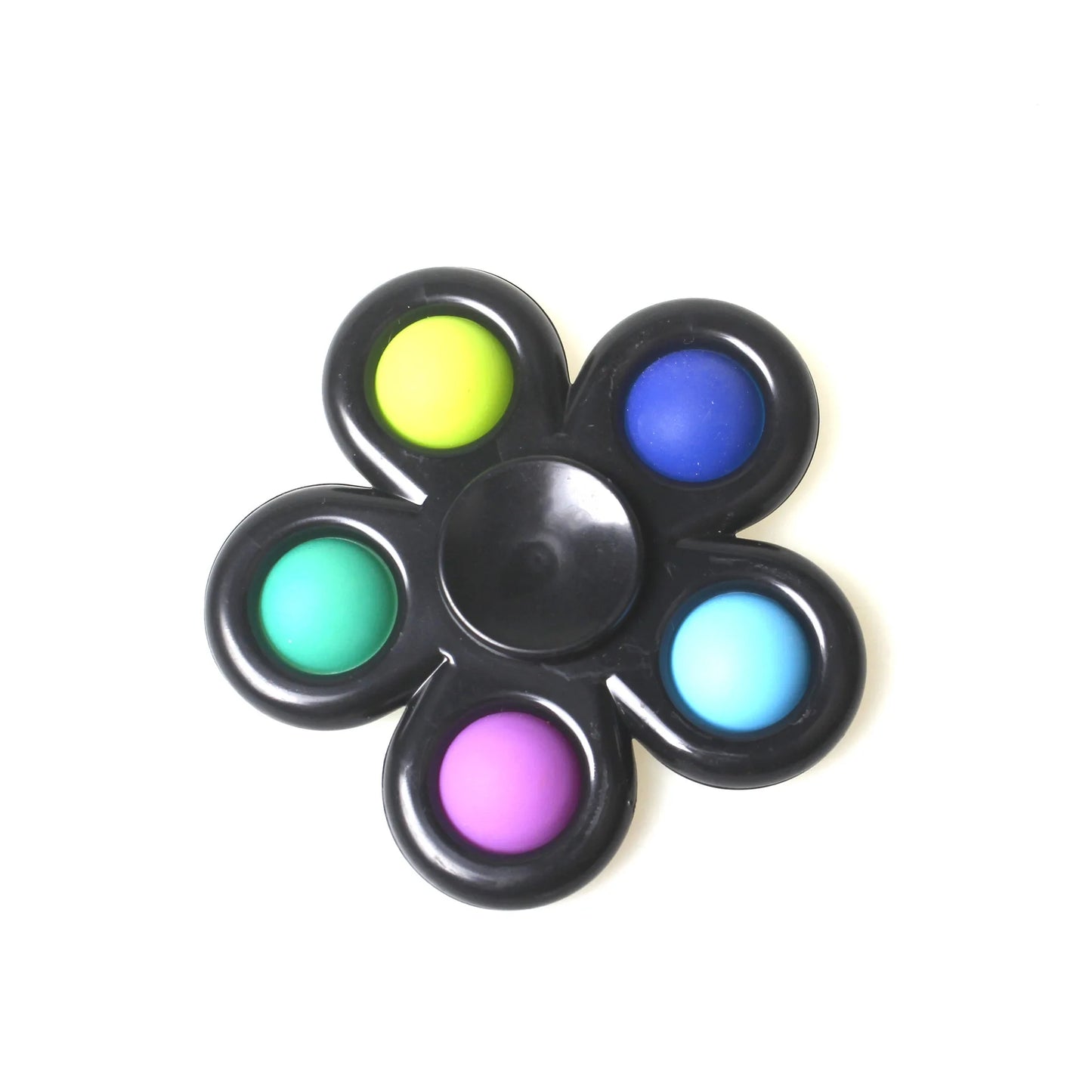Fidget Spinner Popper Toy – Push Bubble Sensory Hand Spinner for Kids